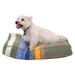 National Park Dog Bed, 28" L X 20" W X 4" H, Rocky Mountain, Small, Gray