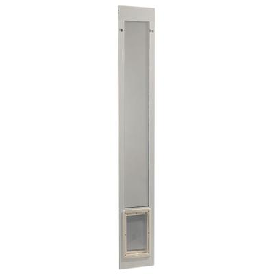 Perfect Pet 80'' Pet Patio Door in White, 11.5IN x 2IN x 77.625IN