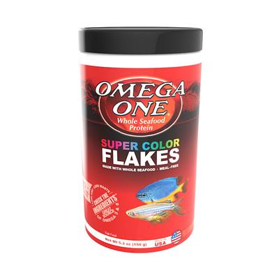 Omega One Super Color Flakes, 5.3 oz.