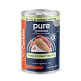 PURE Grain Free Limited Ingredient Diet Duck & Turkey Recipe Wet Dog Food, 13 oz., Case of 12, 12 X 13 OZ
