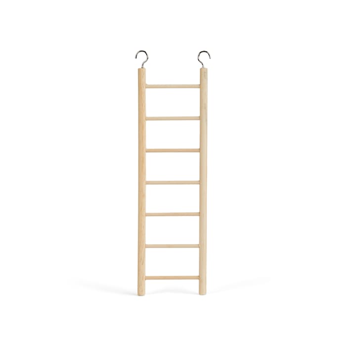You & Me Bird 7-Step Wood Bird Ladder, 11" L