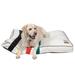 National Park Dog Bed, 48" L X 36" W X 4" H, Glacier, X-Large, White