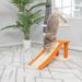 Orange Premium Real Wood Cat Tree Model X2101, 27" H, 11 LBS