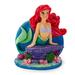 The Little Mermaid Ariel on Rock Aquarium Ornament, 1.75" L X 2.8" W X 3.1" H, 3.2 OZ, Green / Red