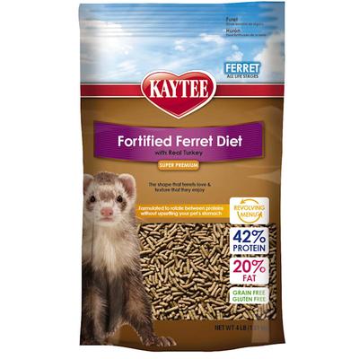 Kaytee Fortified Diet Turkey Ferret Food, 4 lbs.