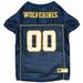 NCAA BIG 10 Mesh Jersey for Dogs, Medium, Michigan, Multi-Color