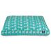 Stretch Turquoise Rectangle Pet Bed, 50" L x 42" W, X-Large, Green