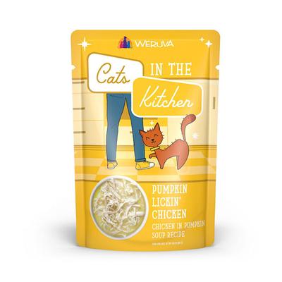 Cats in the Kitchen Originals Pumpkin Lickin' Chicken in Pumpkin Soup Recipe Wet Cat Food, 3 oz., Case of 12