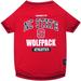 NCAA ACC T-Shirt for Dogs, X-Large, North Carolina State, Multi-Color