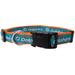 Miami Dolphins NFL Dog Collar, Medium, Multi-Color / Multi-Color