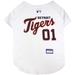 MLB American League Central Jersey for Dogs, Medium, Detroit Tigers, Multi-Color