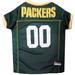 NFL NFC North Mesh Jersey For Dogs, X-Small, Green Bay Packers, Multi-Color