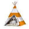 Zoovilla Pet Teepee Orange Stripe