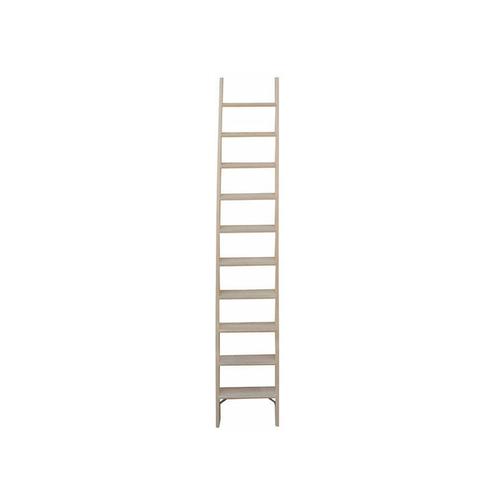 Matisère – Stufenleiter Regalleiter aus Holz 7 Stufen, 8cm Stufentiefe, Höhe 1,71m, 40cm breit