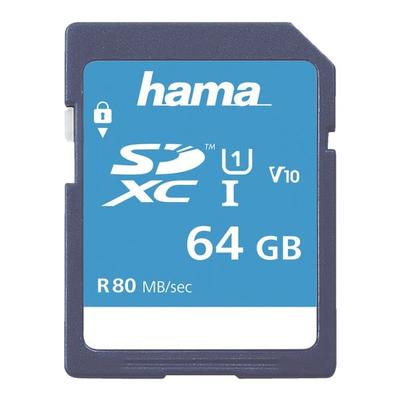 Hama SDXC-Speicherkarte »Class 10 UHS-I 64 GB«