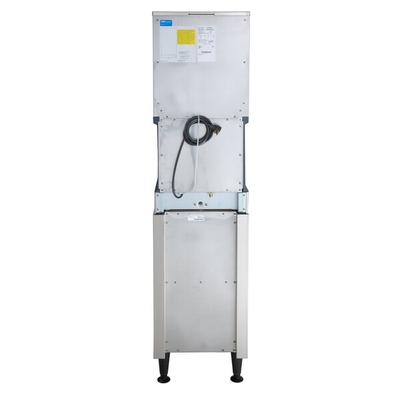 Scotsman HID312A-1 Meridian® 16 1/4" Air Cooled Nugget Ice Machine with 12 lb. Bin, Water Dispenser, and Storage Equipment Stand - 115V, 260 lb.