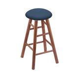 Holland Bar Stool Swivel 36" Extra Tall Stool Wood/Upholstered/Leather in Blue/Black | 36 H in | Wayfair RC36OSMed024