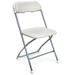 McCourt Manufacturing Series 5 Folding Chair Plastic/Resin/Metal in White | 38.5 H x 17.75 W x 18 D in | Wayfair 41060