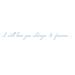 The Decal Guru I Will Love You Quote Wall Decal Vinyl in Blue | 2.5 H x 21 W in | Wayfair 1298-WALL-01-20