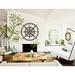 The Decal Guru North Star Compass Wall Decal Vinyl in Brown | 38 H x 38 W in | Wayfair 1755-WALL-02-21