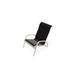 Latitude Run® Gardenella Beach Chair Metal in Brown | 30 H x 24 W x 32.5 D in | Wayfair 00BFD17368134445990A1DC2D6D2E511