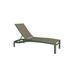 Tropitone Kor 78.5" Long Single Chaise Metal in Green | 42 H x 28.5 W x 78.5 D in | Outdoor Furniture | Wayfair 891533_WLD_Cape Cove