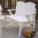 Uwharrie Outdoor Chair Carolina Preserves Garden Bench Wood/Natural Hardwoods in Blue | 35.5 H x 82 W x 20 D in | Wayfair C074-030W