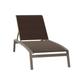 Tropitone Elance 79" Long Reclining Single Chaise Metal in Brown | 39 H x 32 W x 79 D in | Outdoor Furniture | Wayfair 461132_MOC_Mia II