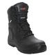 Mens Arma Black Lace Up Leather Military Combat Waterproof Non-Metallic Safety Composit Toe Cap Boots UK Sizes 6-13 (UK 8, Black)