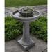 Campania International Dolce Nido Concrete Fountain | 37 H x 27.75 W x 24.75 D in | Wayfair FT-326-BR