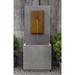 Campania International MC Series Concrete Fountain | 60 H x 25 W x 17.5 D in | Wayfair FT-331/CP-NA