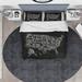 East Urban Home Designart United States Chalk Vintage Map Duvet Cover Set Microfiber in Black | Queen Duvet Cover + 2 Shams | Wayfair