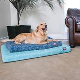 Majestic Pet Products South West Orthopedic Pillow Polyester/Memory Foam in Green/Blue | 4 H x 36 W x 27 D in | Wayfair 78899551250