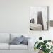 Ebern Designs Chicago Monotone II by Sonja Quintero - Photograph Print on Canvas Metal in Black/Gray | 32 H x 24 W x 2 D in | Wayfair