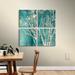 Red Barrel Studio® 'Blue Birch' 4 Piece Painting Print Set on Wrapped Canvas Canvas, Cotton in Black/Blue/Gray | 2 D in | Wayfair