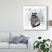 The Holiday Aisle® Cozy Woodland Animal IV by Victoria Borges - Graphic Art Print on Canvas in Black/Gray/Green | 18 H x 18 W x 2 D in | Wayfair