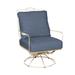 Woodard Briarwood Rocking Swivel Patio Chair in Gray | 41 H x 31.5 W x 33 D in | Wayfair 400077-70-53N