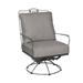 Woodard Briarwood Rocking Swivel Patio Chair in Gray | 41 H x 31.5 W x 33 D in | Wayfair 400077-72-50N