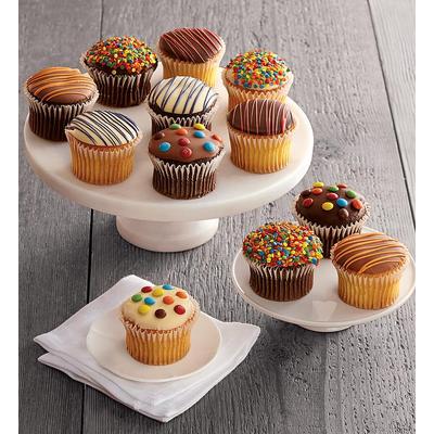 Celebrate Chocolate-Dipped Cupcakes