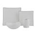 Red Vanilla Extreme 16 Piece Bone China Dinnerware Set, Service for 4 Bone China/Ceramic in White | Wayfair EP3500-904/4