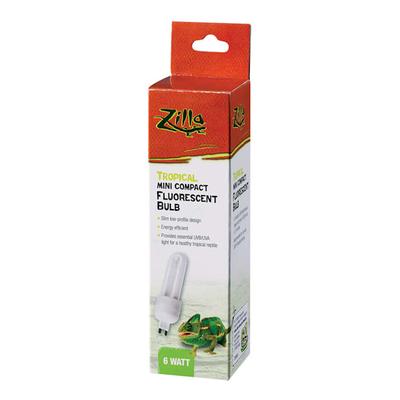 Zilla Tropical Mini Compact Fluorescent Bulb, 12 Watts