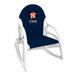 Navy Houston Astros Children's Personalized Rocking Chair