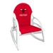 Red Chicago Bulls Children's Personalized Rocking Chair