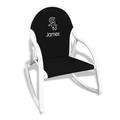 Black Chicago White Sox Children's Personalized Rocking Chair