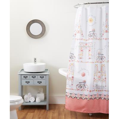Snowy Hungry Brown Bear Shower Curtain Bathroom Decor Fabric & 12hooks 71in