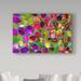 Ebern Designs 'Color Explosion 17' Oil Painting Print on Wrapped Canvas in Green | 16 H x 24 W x 2 D in | Wayfair 8DDEC3C1900B4A519C04AAE2A65CCE62