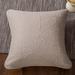 Ophelia & Co. Leidesdorff Elegant Floral Beige Euro Pillow Sham 100% Cotton in Pink/White | 26 H x 26 W x 0.5 D in | Wayfair