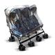 Rain Cover for Kids Kargo Triple Pushchair, Made in The UK from Supersoft PVC