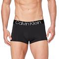 Calvin Klein - Evolution Boxer Trunks - Low Rise Mens Boxers - Boxers for Men - Mens Boxer Shorts - Boxer Shorts Men - Pack of 1 - Black - Large