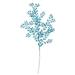 Vickerman 555712 - 25" Turquoise Ruscus Glitter Jewel Spray (12 pack) (L186012)